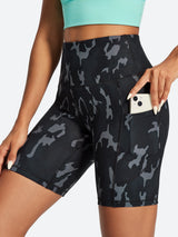 IUGA FlexTight Tummy Control Shorts With Pockets 6''