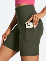 IUGA FlexTight Tummy Control Shorts With Pockets 6''