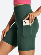 IUGA FlexTight Tummy Control Shorts With Pockets 6''