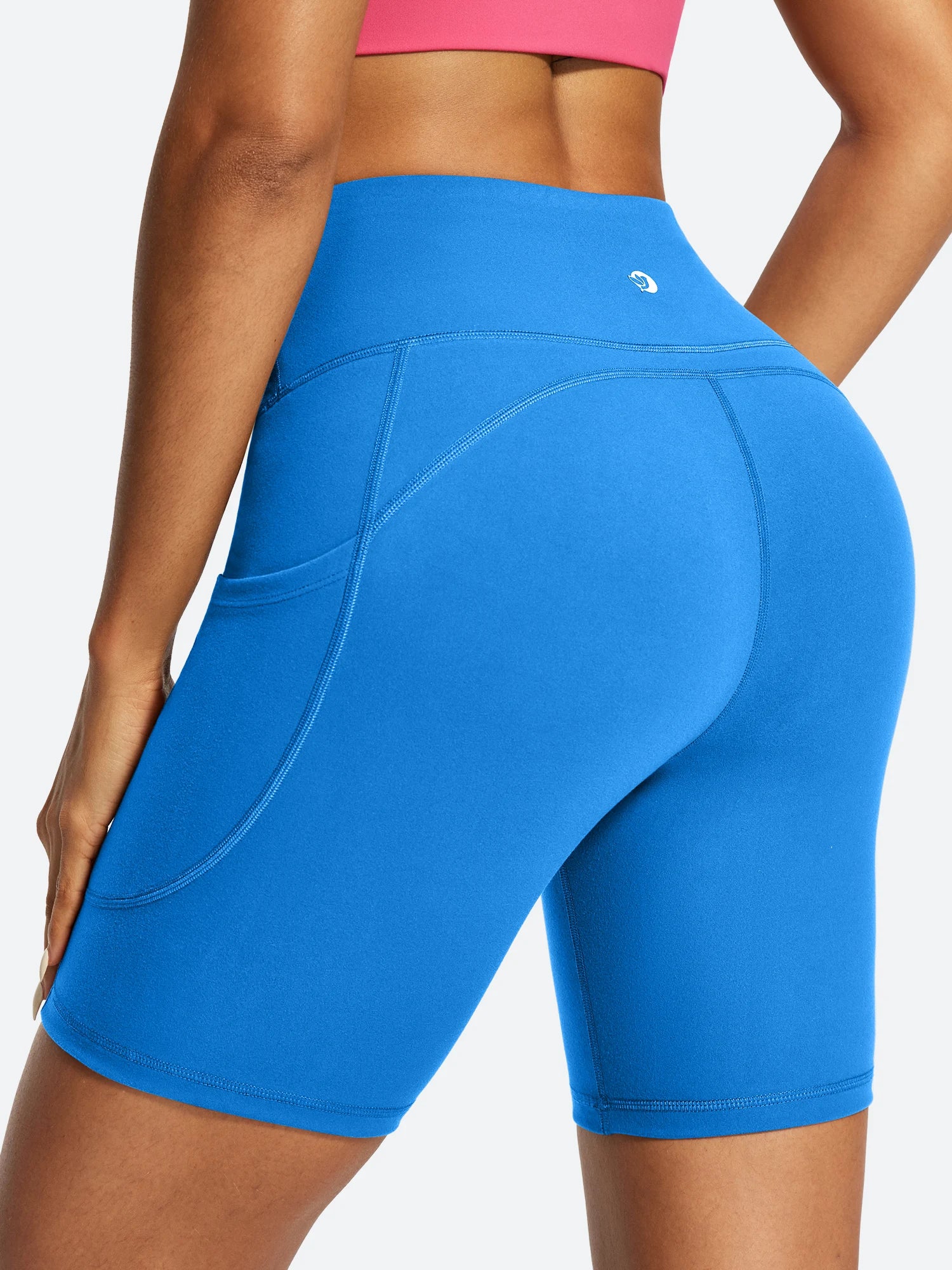 IUGA FlexTight Tummy Control Shorts With Pockets 6''