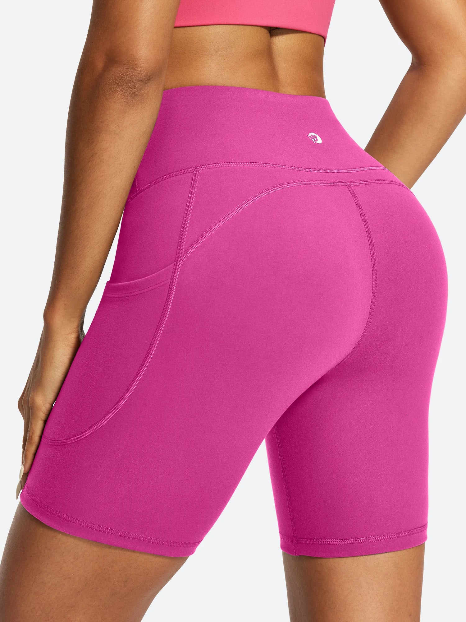 IUGA FlexTight Tummy Control Shorts With Pockets 6''