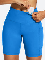 IUGA FlexTight Tummy Control Shorts With Pockets 6''