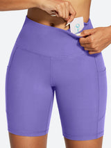 IUGA FlexTight Tummy Control Shorts With Pockets 6''