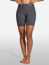 IUGA FlexTight Tummy Control Shorts With Pockets 6''