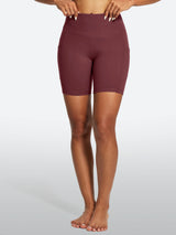 IUGA FlexTight Tummy Control Shorts With Pockets 6''