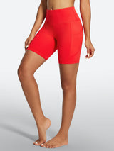 IUGA FlexTight Tummy Control Shorts With Pockets 6''