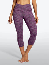 IUGA FlexTight Capris With Pockets Squat Proof