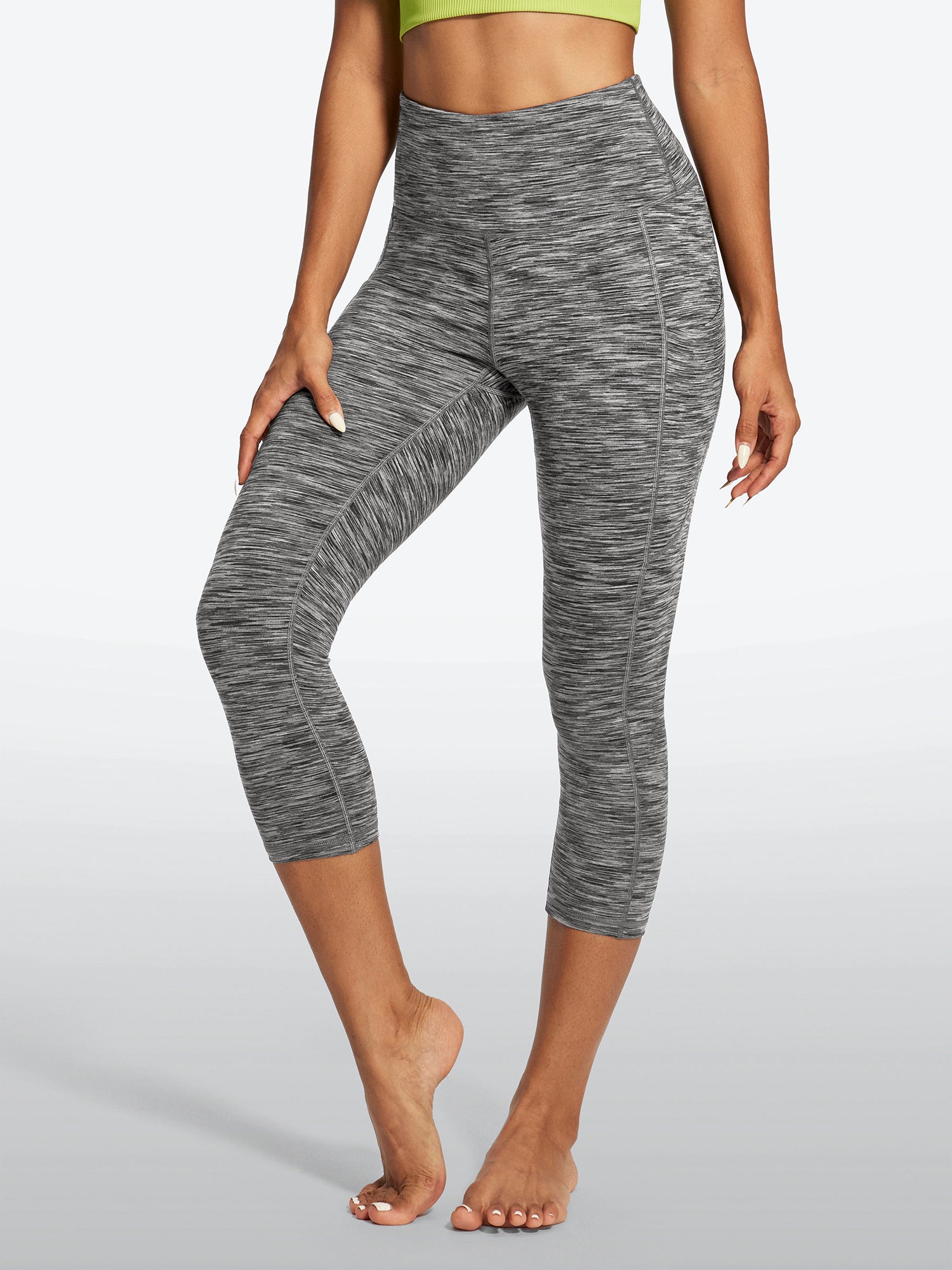 IUGA FlexTight Capris With Pockets Squat Proof