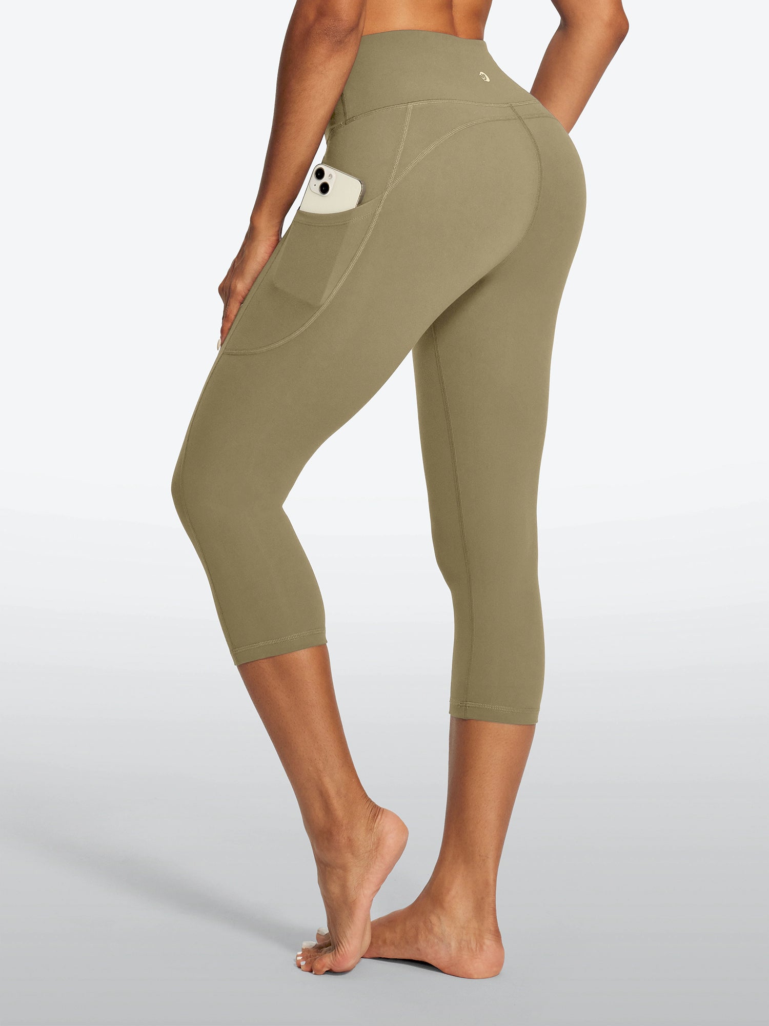 IUGA FlexTight Capris With Pockets Squat Proof