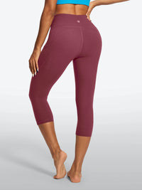 IUGA FlexTight Capris With Pockets Squat Proof | Affordable Yoga Leggings & Activewear by IUGA