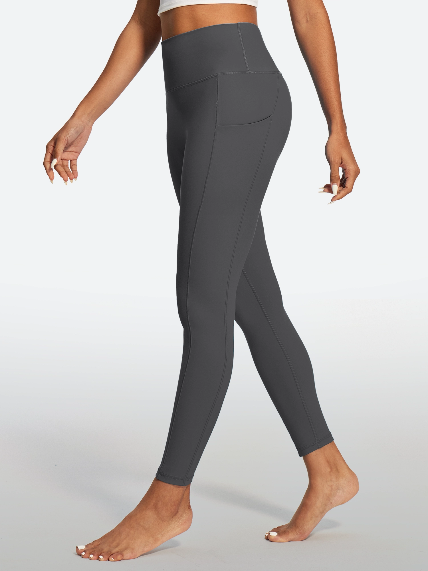 IUGA PowerTight No Front Seam Compression Leggings