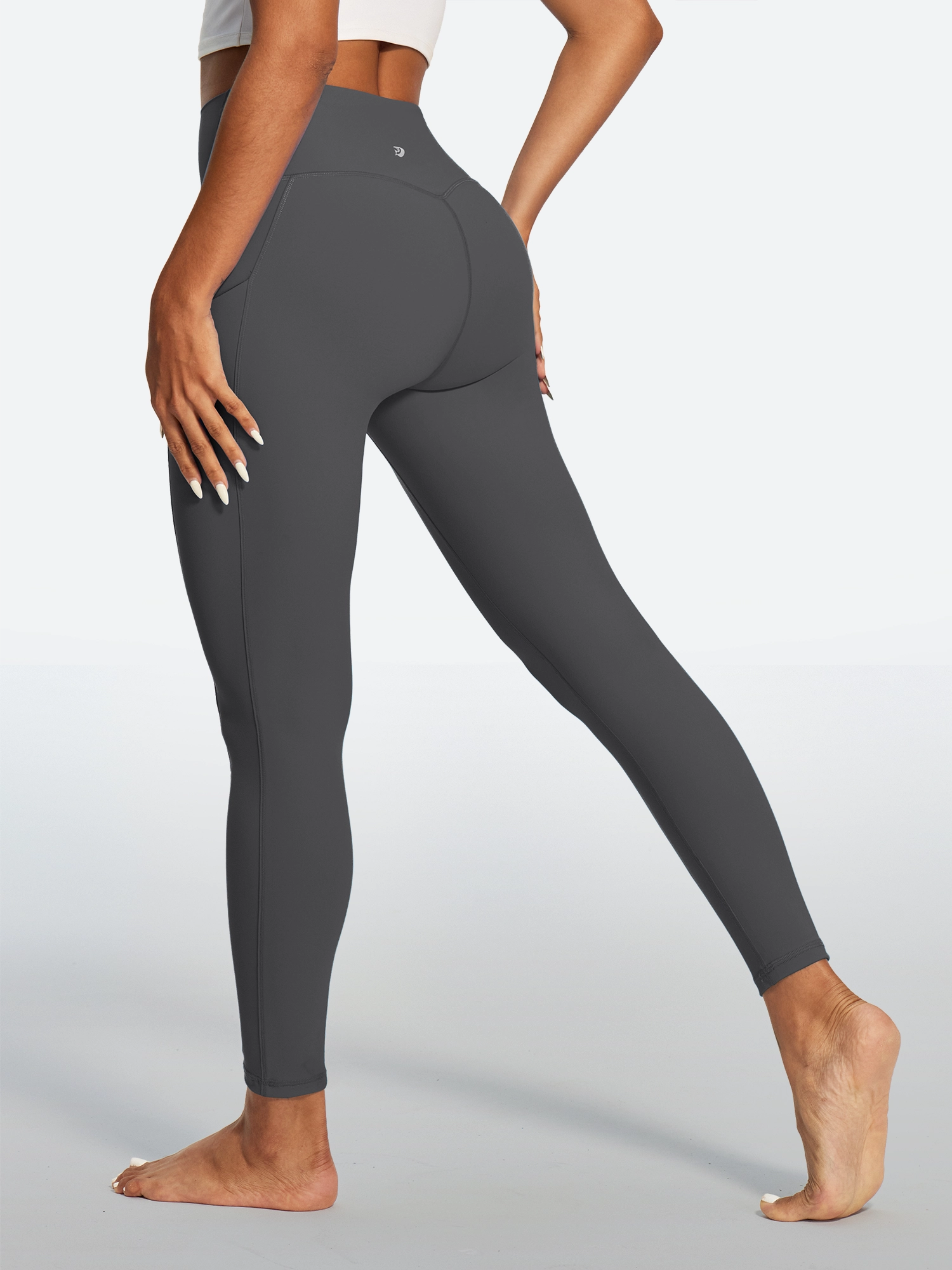 IUGA PowerTight No Front Seam Compression Leggings