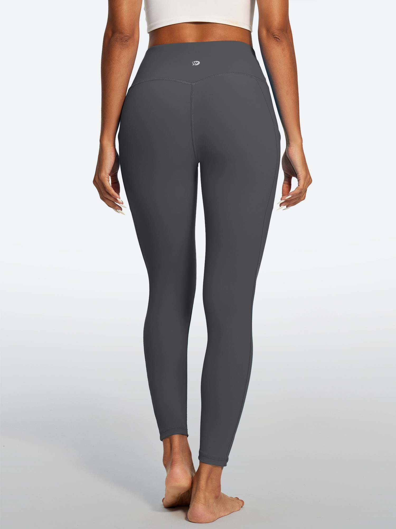 IUGA PowerTight No Front Seam Compression Leggings