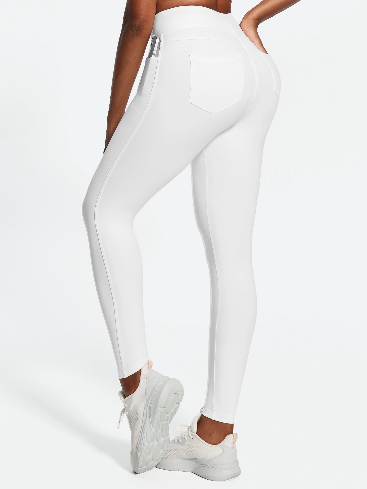 IUGA FlexTight High Waist Denim-Look Leggings With Pockets