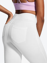 IUGA FlexTight High Waist Denim-Look Leggings With Pockets