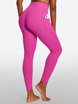 IUGA PowerTight Sandwich Scrunch Butt Lifting No Front Seam Compression Leggings With Pockets