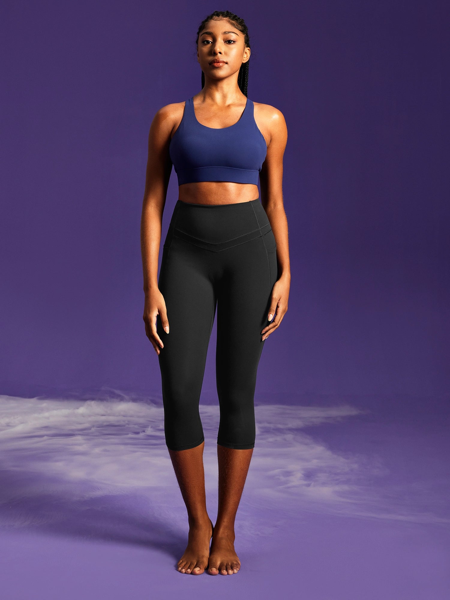 IUGA PowerTight Sandwich No Front Seam Capris