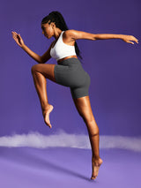 IUGA PowerTight 6'' Scrunch Butt No Front Seam High Waist Shorts With Pockets