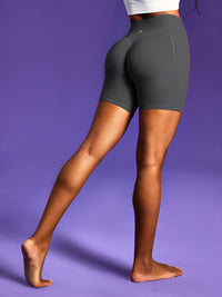 IUGA PowerTight 6'' Scrunch Butt No Front Seam High Waist Shorts With Pockets | Affordable Yoga Leggings & Activewear by IUGA
