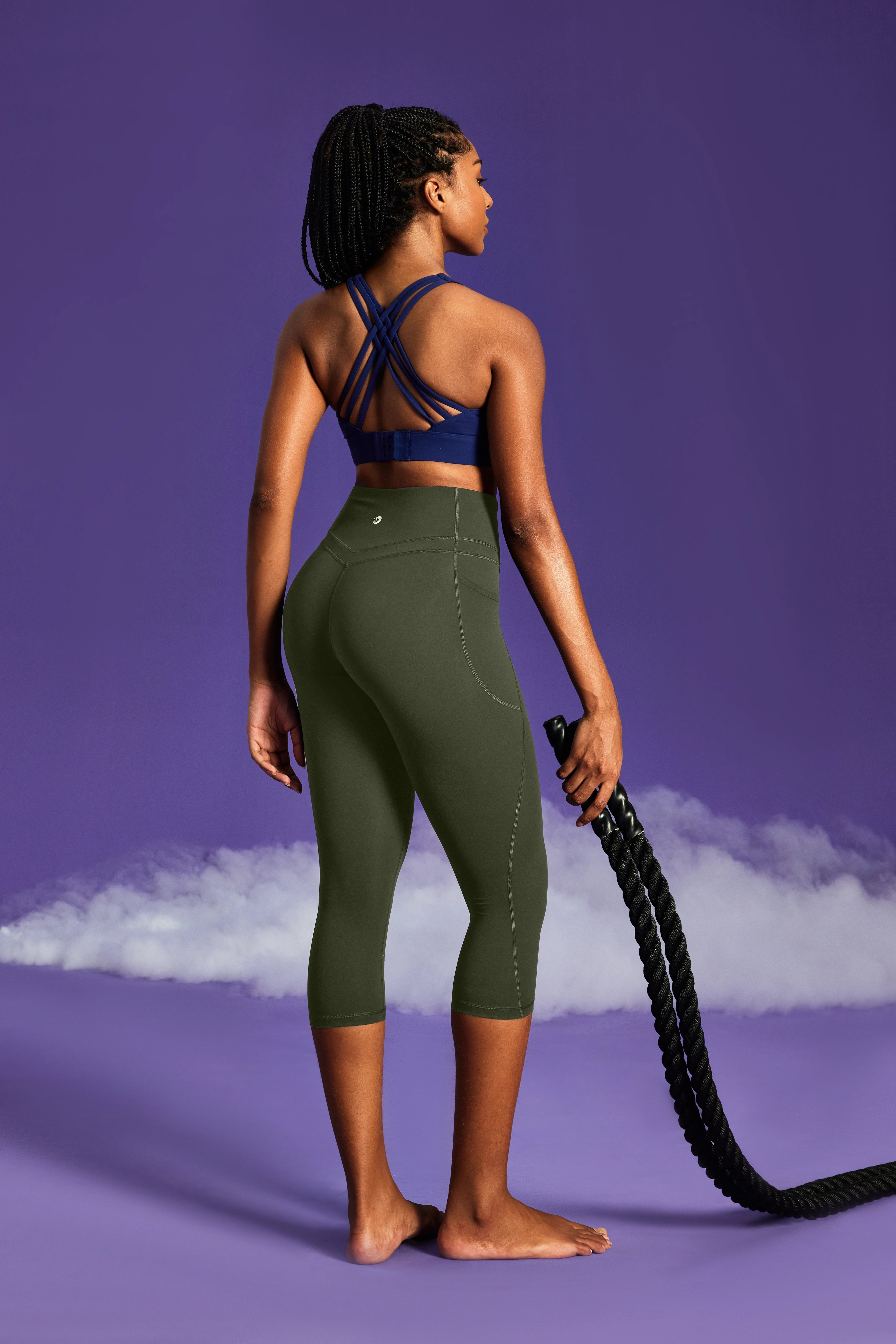 IUGA PowerTight Sandwich No Front Seam Capris