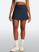 IUGA A-Line High Waisted  Tennis Skirt With Pockets | Affordable Yoga Leggings & Activewear by IUGA