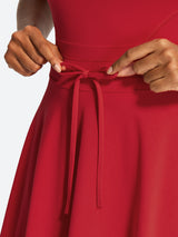 IUGA Tennis Mini Dresses With Built-in Shorts & Pockets | Affordable Yoga Leggings & Activewear by IUGA