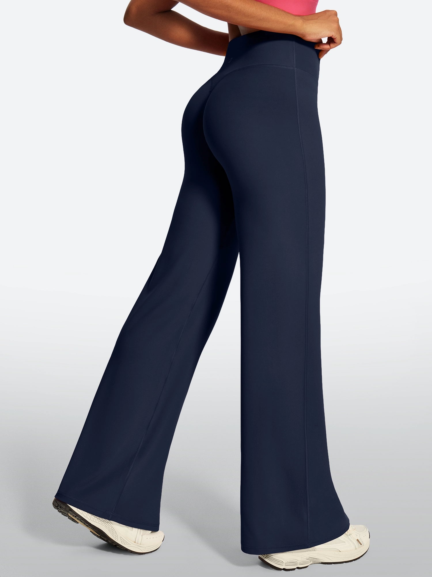 IUGA SilkFeel High Waist No Front Seam Straight Leggings | Affordable Yoga Leggings & Activewear by IUGA