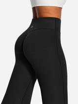 IUGA SilkFeel High Waist No Front Seam Straight Leggings | Affordable Yoga Leggings & Activewear by IUGA