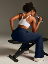 IUGA SilkFeel High Waist No Front Seam Straight Leggings | Affordable Yoga Leggings & Activewear by IUGA