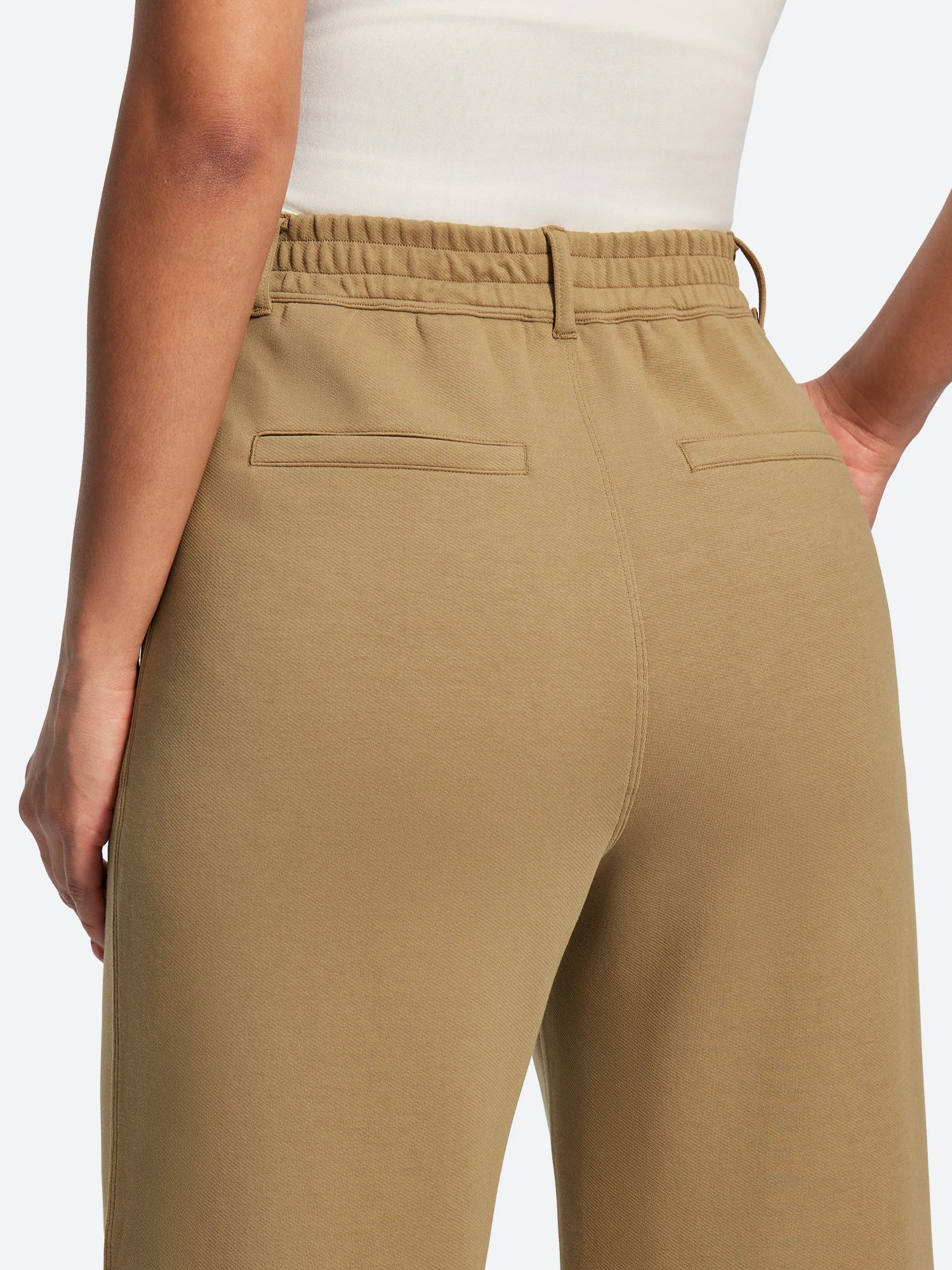 IUGA Wide-Leg Drapey Stretch Work Pants With Pockets | Affordable Yoga Leggings & Activewear by IUGA