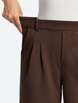 IUGA Wide-Leg Drapey Stretch Work Pants With Pockets | Affordable Yoga Leggings & Activewear by IUGA