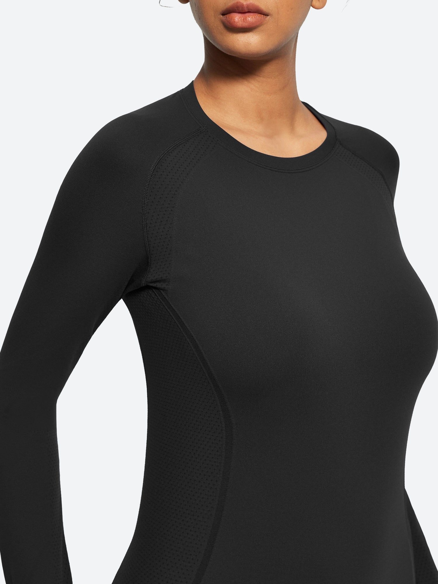 IUGA Long Sleeve Active Top Seamless Stretch Workout Shirt With Thumbholes | Affordable Yoga Leggings & Activewear by IUGA