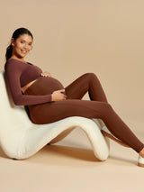 IUGA Comfy Stretch Over The Belly Maternity Leggings | Affordable Yoga Leggings & Activewear by IUGA
