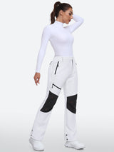 IUGA Waterproof Insulated Softshell Winter Fleece Lined Snow Pants - IUGA