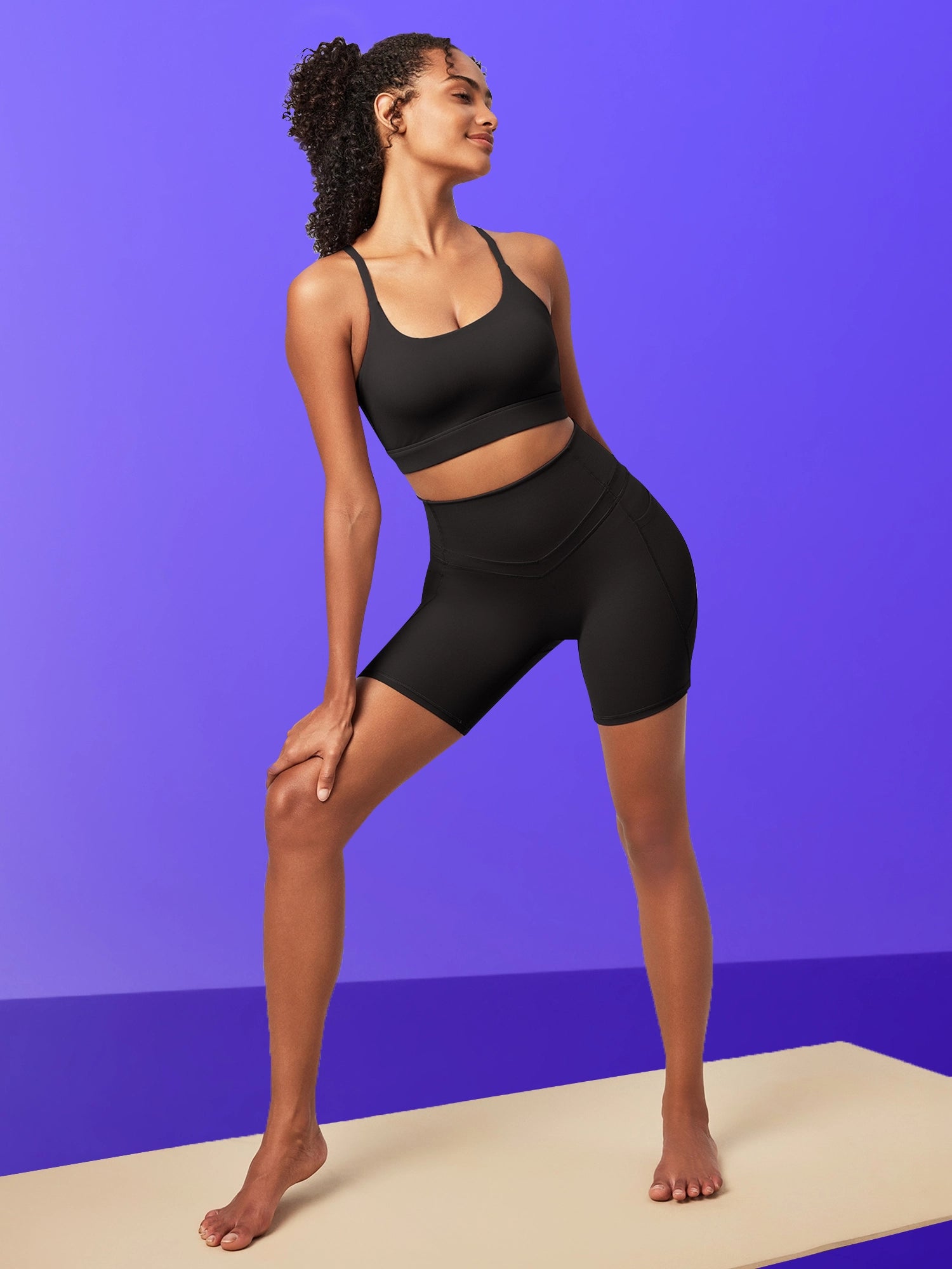 IUGA PowerTight Padded Strappy Y Back Sports Bra - IUGA