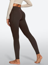 IUGA Heatlab® Sandwich Waistband Fleece Lined No Front Seam Leggings