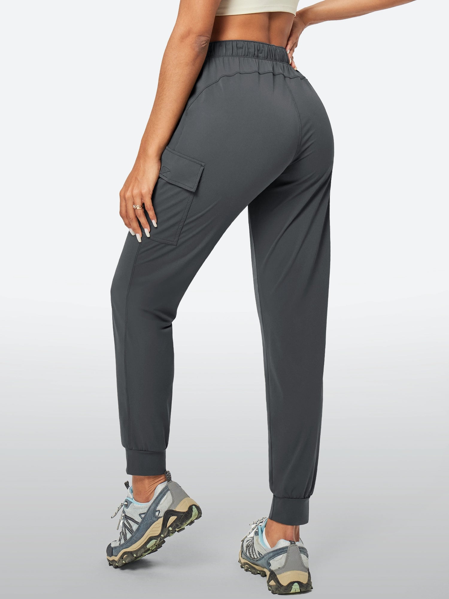 IUGA UPF50+ Quick Dry Hiking Cargo Joggers With Pockets - IUGA