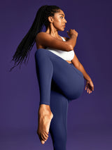 IUGA PowerTight Sandwich Scrunch Butt Lifting No Front Seam Compression Leggings With Pockets