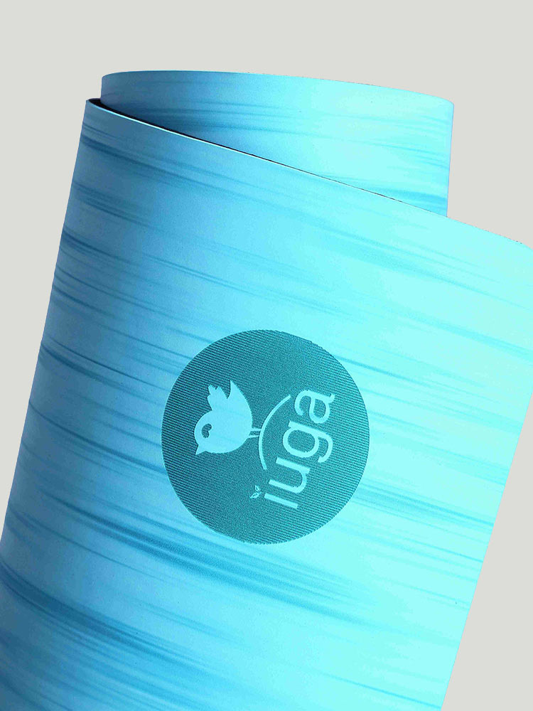 IUGA Eco Friendly Non Slip PU Yoga Mat For Hot Yoga