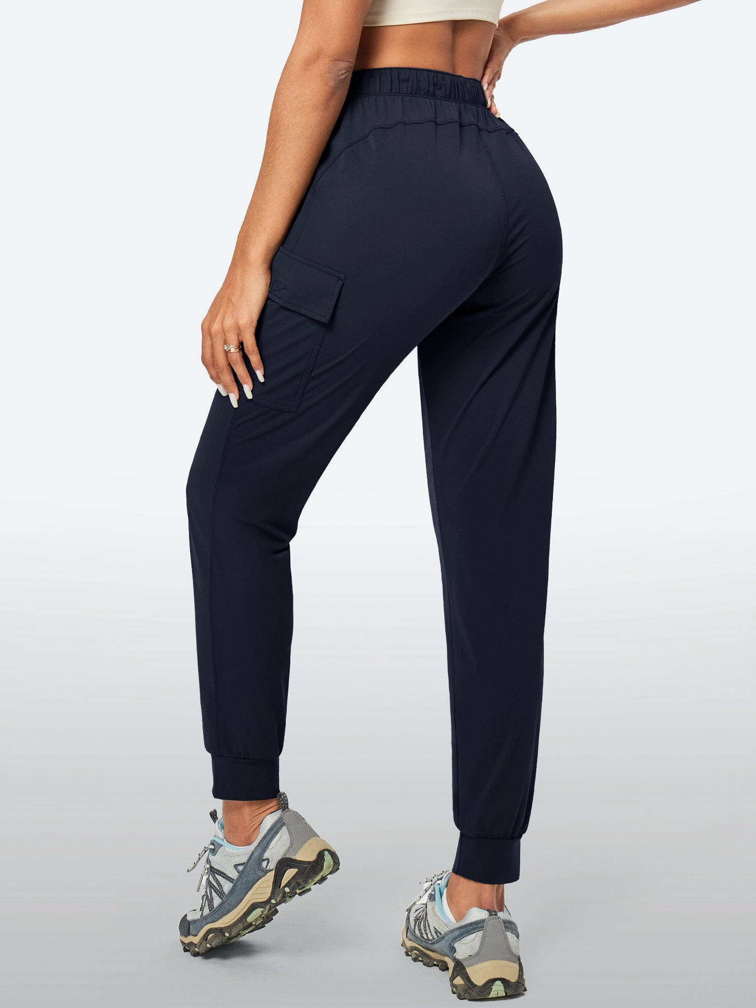 IUGA UPF50+ Quick Dry Hiking Cargo Joggers With Pockets - IUGA