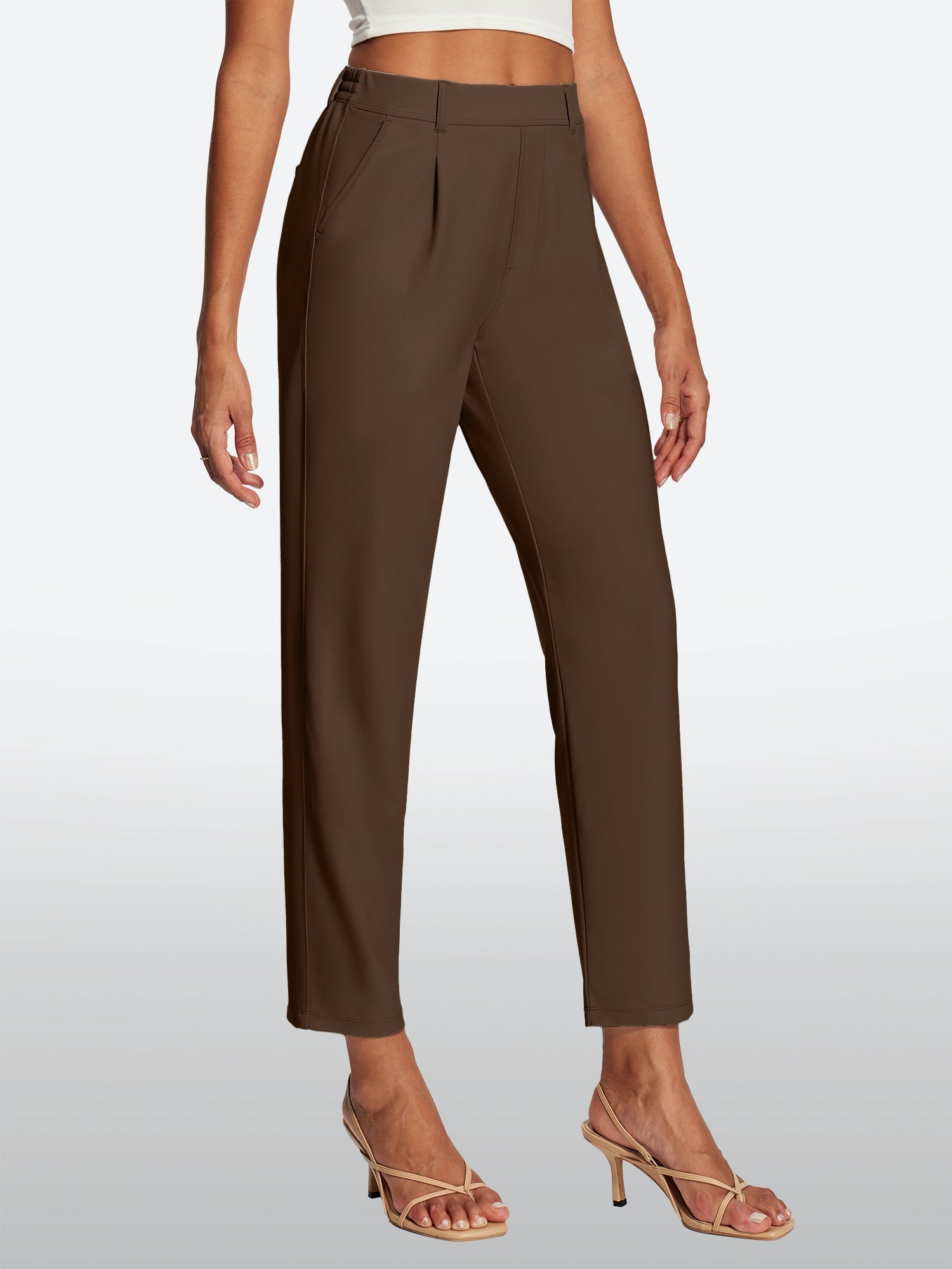 IUGA Stretch Comfy Skinny Leg Work Casual Pants