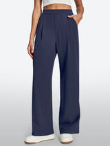 IUGA High-Waisted Waffle Work Pants