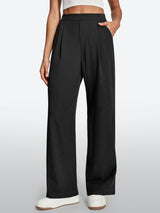 IUGA High-Waisted Waffle Work Pants