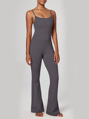 IUGA Flare Jumpsuits for Women with Built-in Bra