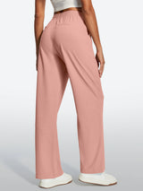 IUGA High-Waisted Waffle Work Pants