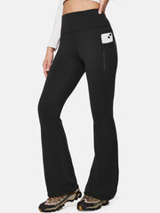 IUGA HEATLAB™ Water Resistant Fleece Lined Flare Pants With Pockets