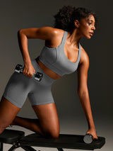 IUGA High Impact Adjustable Criss Cross Back Sports Bra | Affordable Yoga Leggings & Activewear by IUGA