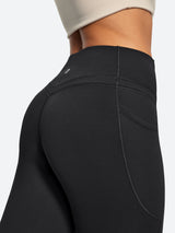 IUGA Heatlab® Sandwich Waistband Fleece Lined No Front Seam Leggings