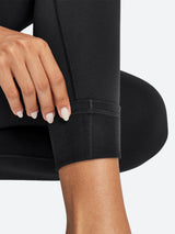 IUGA Heatlab® Sandwich Waistband Fleece Lined No Front Seam Leggings
