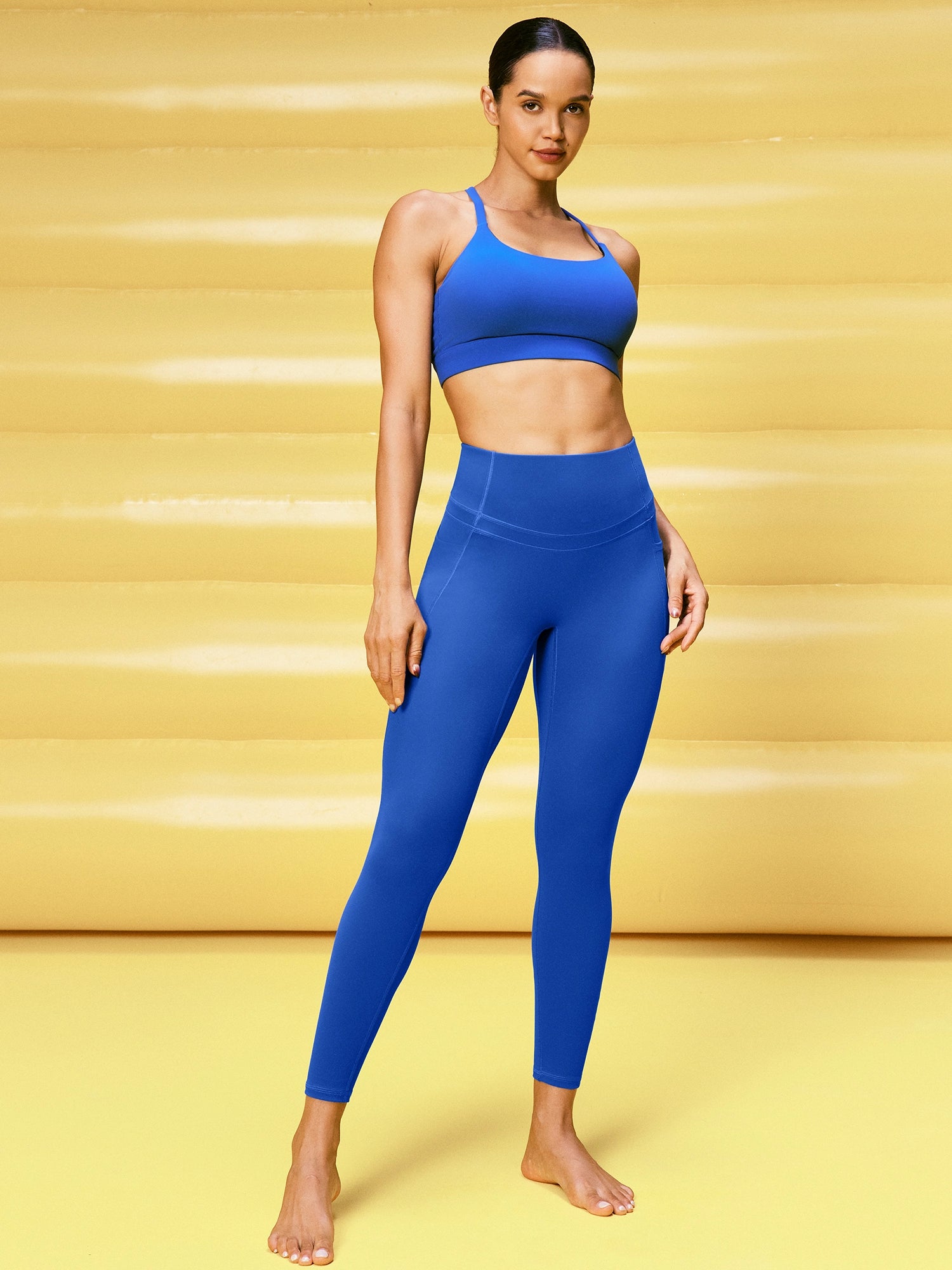 IUGA ButterLab® High-Waist Scrunch Butt No Front Seam Leggings With Pockets